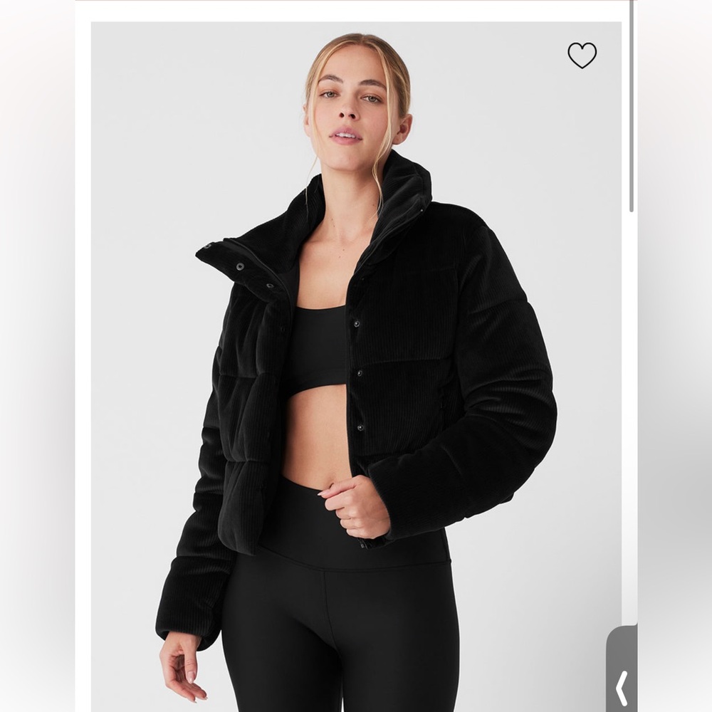 Women's Black Puffer Jacket
